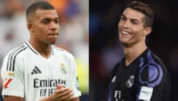 Kylian Mbappé devance Cristiano Ronaldo au Real Madrid