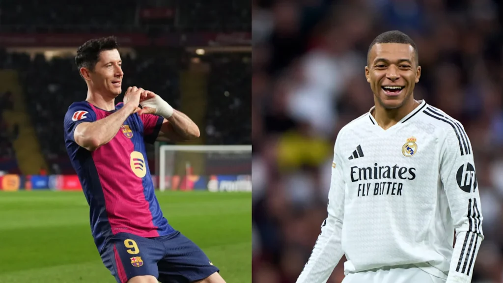 Mbappé-Lewandowski : un duel de buteurs haletant en Liga