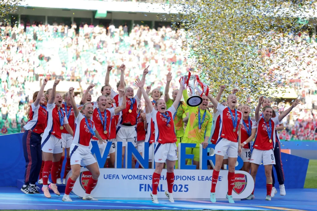 🏆 Arsenal fait chuter Barcelone et s’offre l’Europe en Ligue des champions