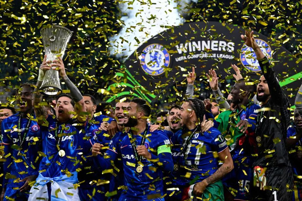 🏆 Chelsea historique : les Blues remportent la Ligue Europa Conférence !